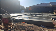 Concrete Curing is about to get done.