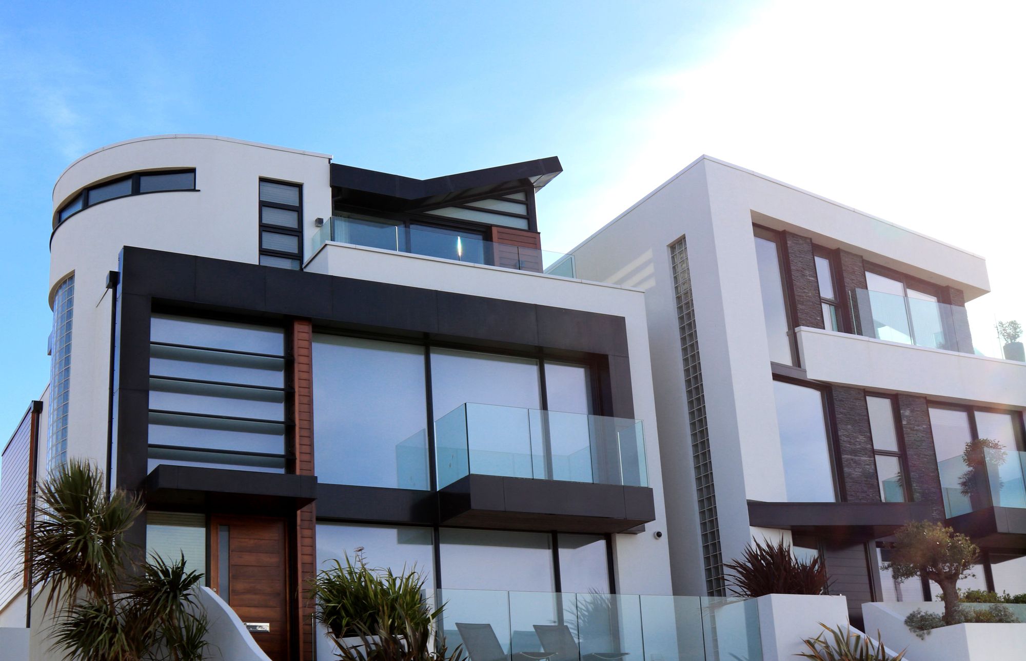 Contemporary luxury home exterior